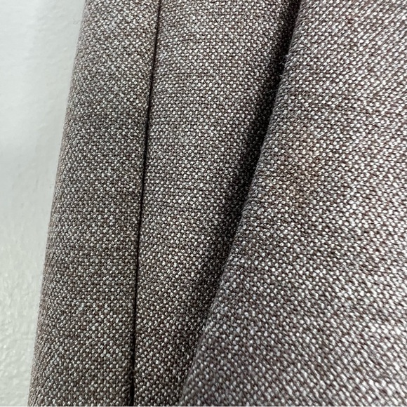 Aritzia Wilfred Effortless Pant brown pleated wide leg old money trousers 2 - Picture 13 of 16